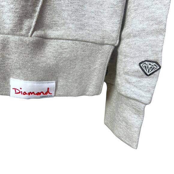 NWT Diamond Supply Co. Muhammad Ali Gray Hoodie - Medium -  $102 Retail - Picture 6 of 9